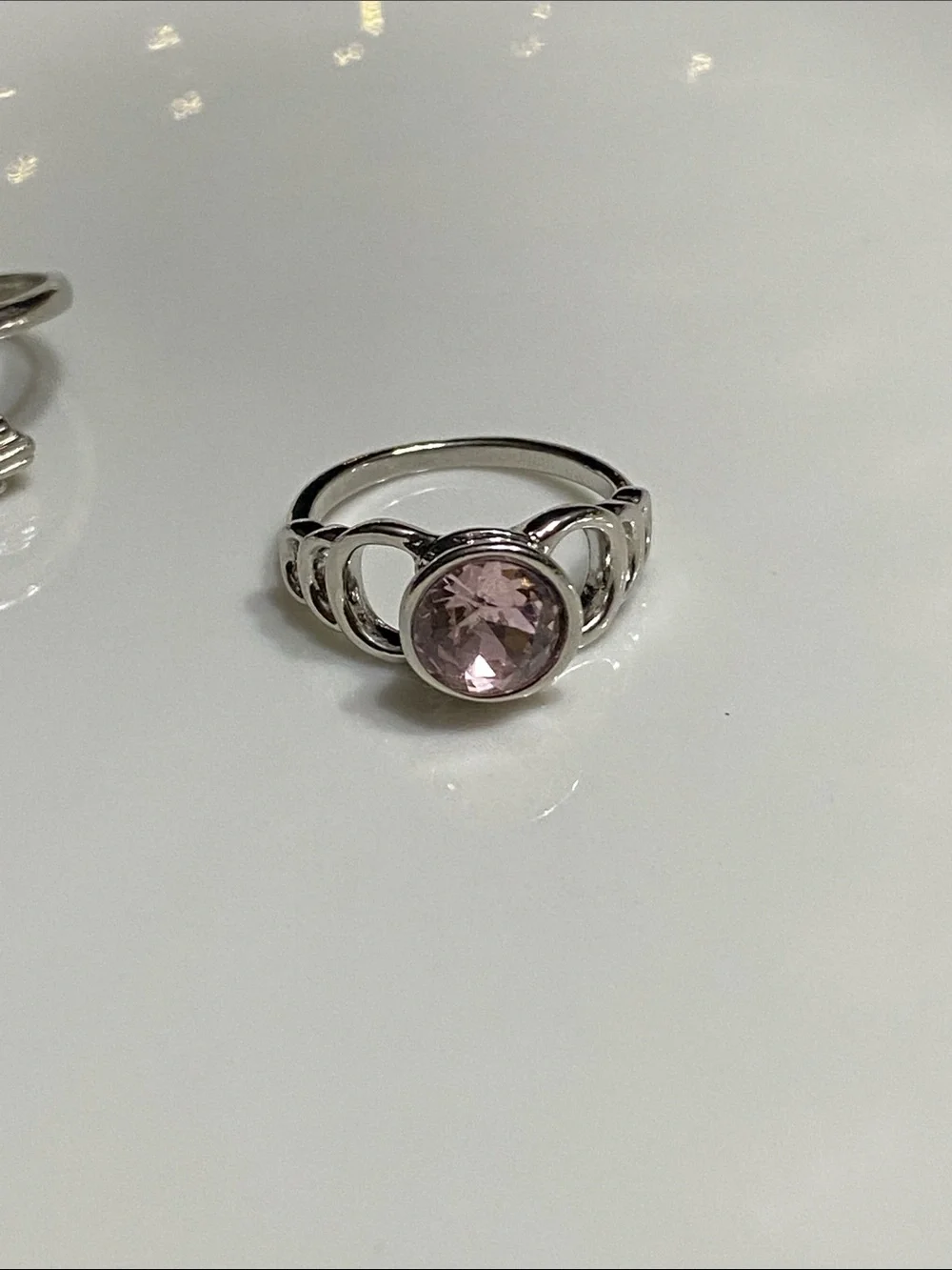 Silver-tone Ring Set